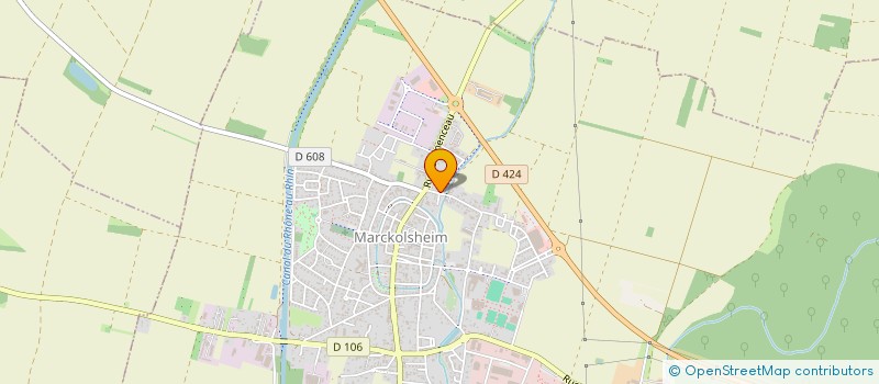 localisation de l'entreprise SCI DE LA CHAMOTTE  SELESTAT