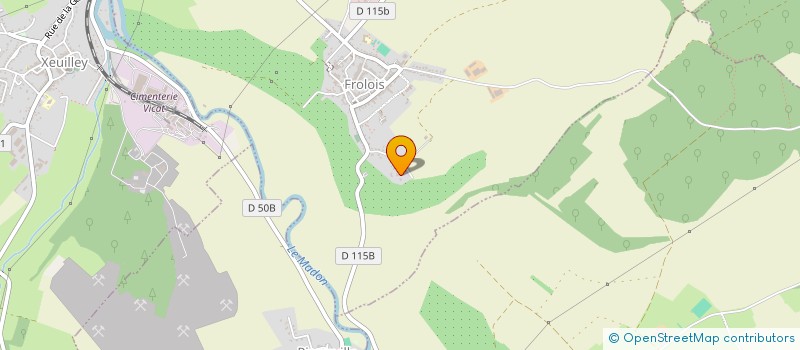 localisation de l'entreprise SCI DE LA CHANCE  FROLOIS