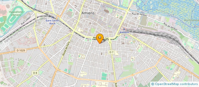 localisation de l'entreprise SCI DE LA CHAPELETTE à AMIENS