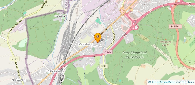 localisation de l'entreprise SCI DE LA CHAPELLE à MORSBACH