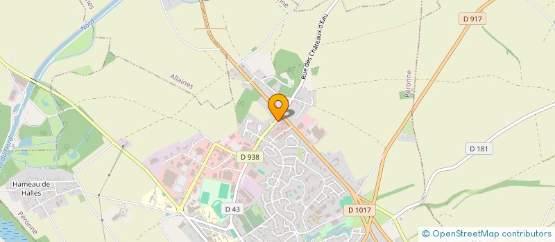 localisation de l'entreprise SCI DE LA CHAPELLE à PERONNE