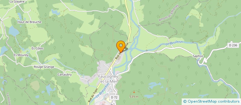 localisation de l'entreprise SCI DE LA CHAPELLE  FAUCOGNEY-ET-LA-MER