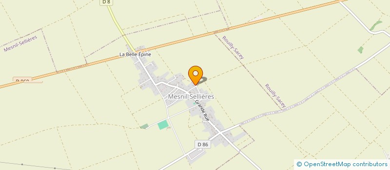 localisation de l'entreprise SCI DE LA CHAPELLE  MESNIL-SELLIERES