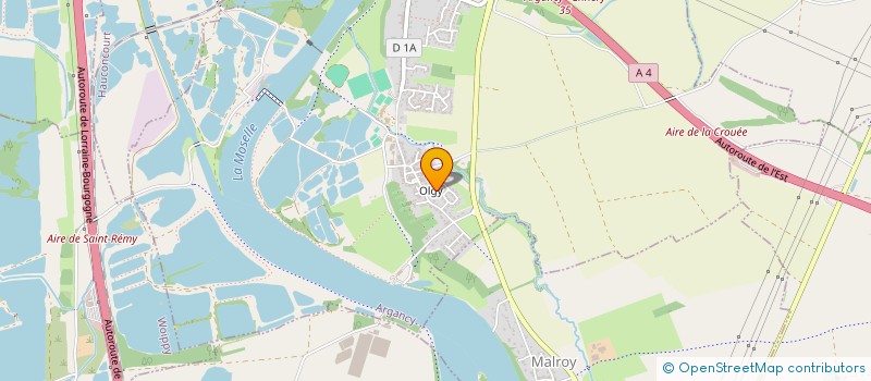 localisation de l'entreprise SCI DE LA CHAPELLE  ARGANCY