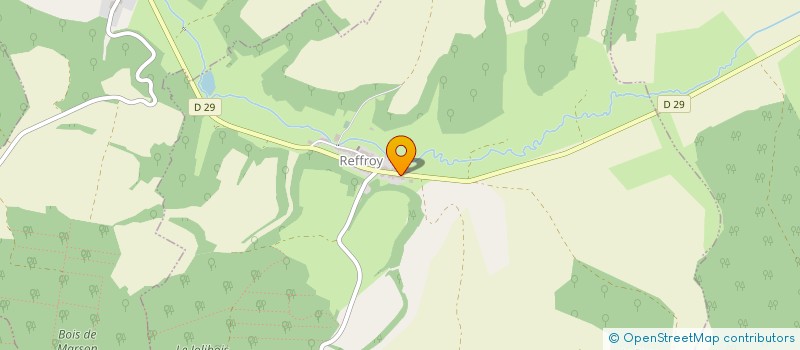 localisation de l'entreprise SCI DE LA CHAPELLE à REFFROY
