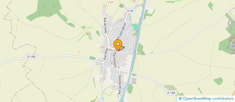 localisation de l'entreprise SCI DE LA CHAPELLE  MOISLAINS