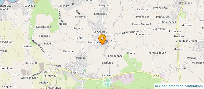 localisation de l'entreprise SCI DE LA CHAPELLE POL  KERLOUAN