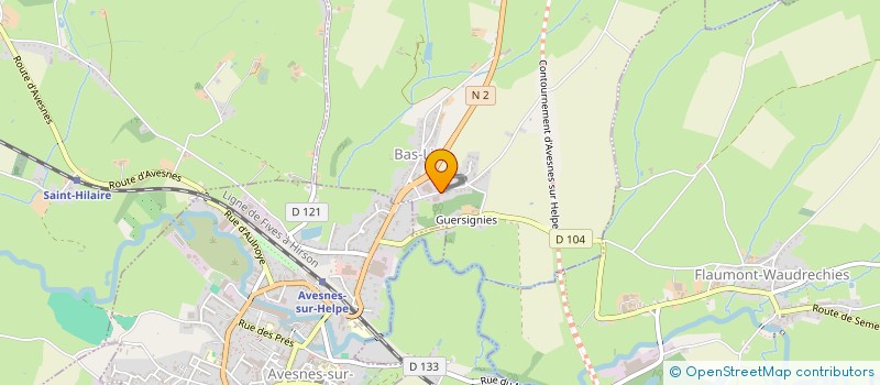 localisation de l'entreprise SCI DE LA CHAPELLE SAINT LIENARD  BAS-LIEU