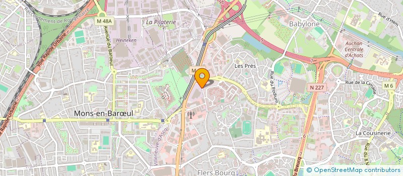 localisation de l'entreprise SCI DE LA CHAPPE à VILLENEUVE-D'ASCQ