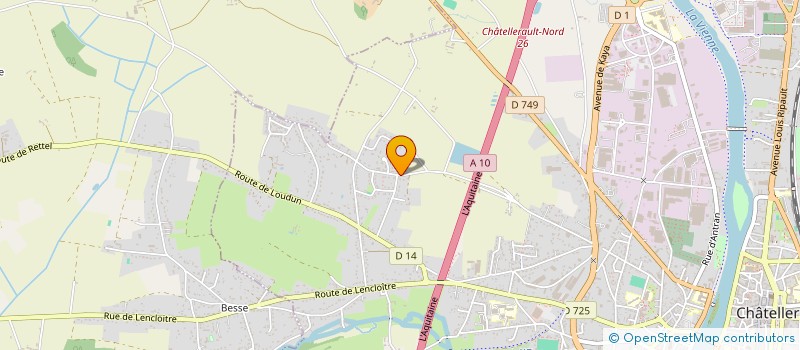 localisation de l'entreprise SCI DE LA CHARLOTTERIE à INGRANDES