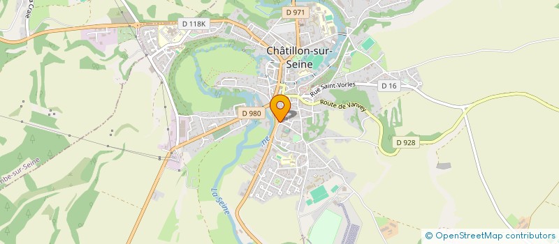 localisation de l'entreprise SCI DE LA CHARME  CHATILLON-SUR-SEINE