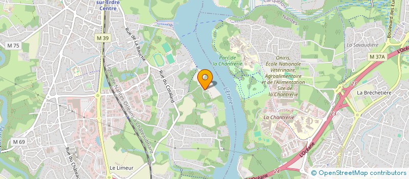 localisation de l'entreprise SCI DE LA CHARMELIERE  NANTES