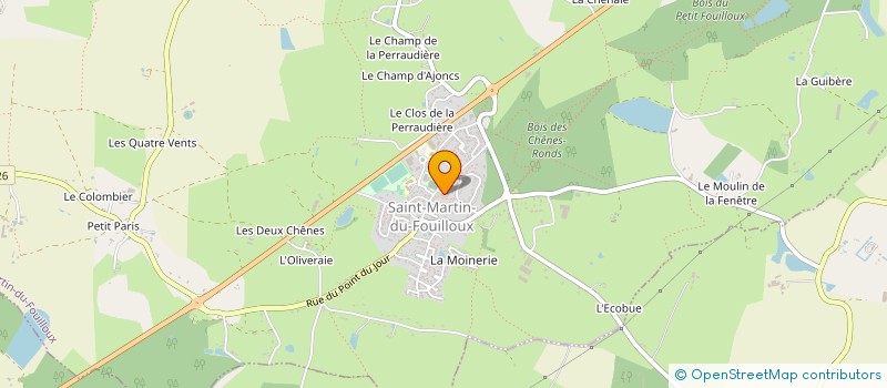 localisation de l'entreprise SCI DE LA CHARMERAIE  POSSONNIERE (LA)