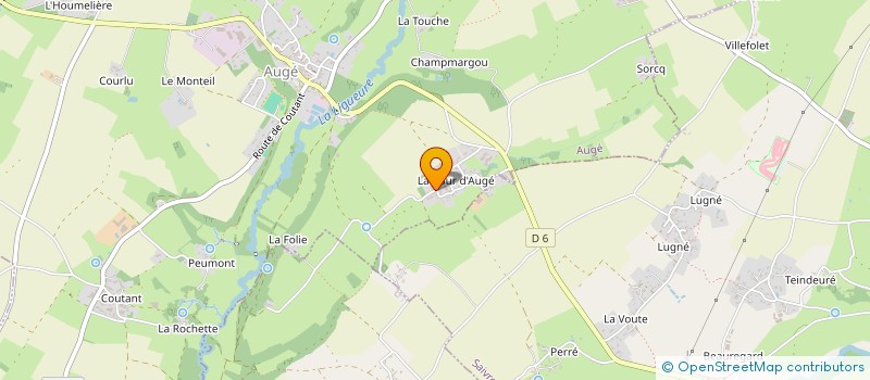 localisation de l'entreprise SCI DE LA CHARMOYE  AUGE