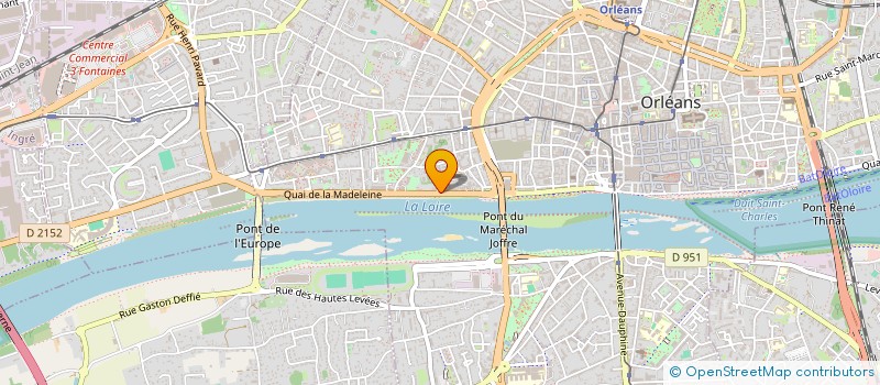 localisation de l'entreprise SCI DE LA CHARPENTERIE à ORLEANS