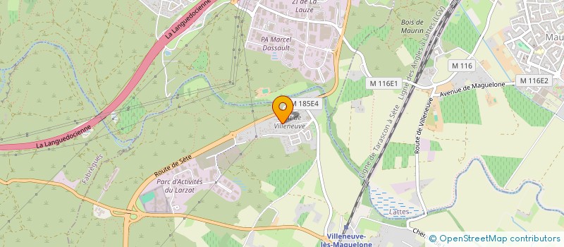 localisation de l'entreprise SCI DE LA CHARRETERIE  VILLENEUVE-LES-MAGUELONE