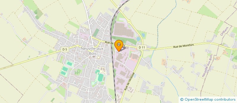 localisation de l'entreprise SCI DE LA CHAUBARDIERE à NEUVILLE-AUX-BOIS