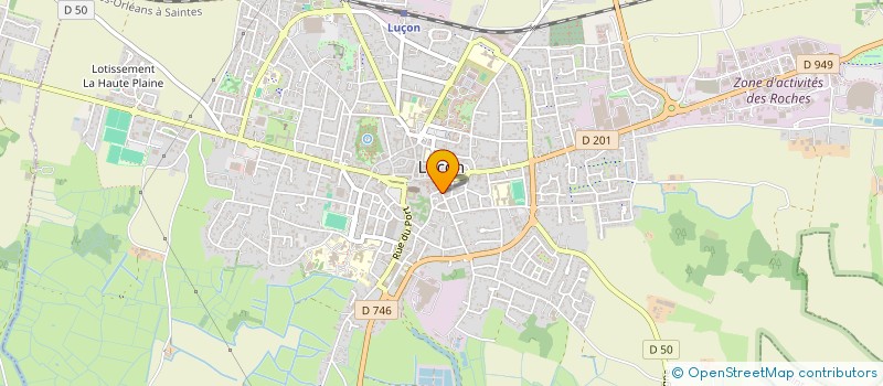 localisation de l'entreprise SCI DE LA CHAUME à LUCON