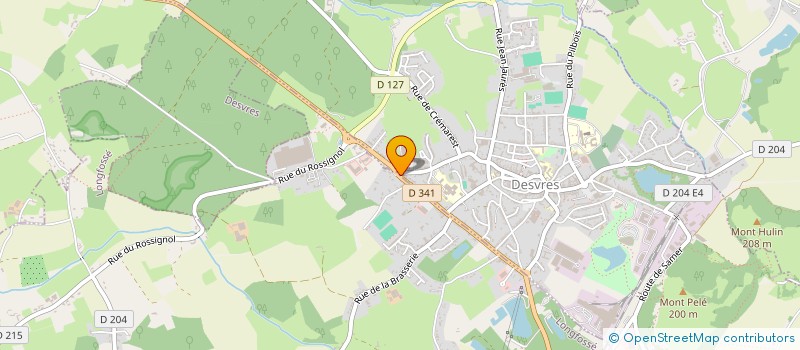 localisation de l'entreprise SCI DE LA  CHAUSSEE BRUNEHAUT  DESVRES