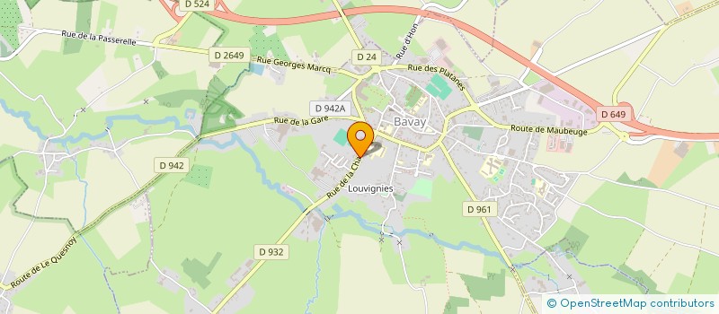 localisation de l'entreprise SCI DE LA CHAUSSEE DU BOIS à HON-HERGIES