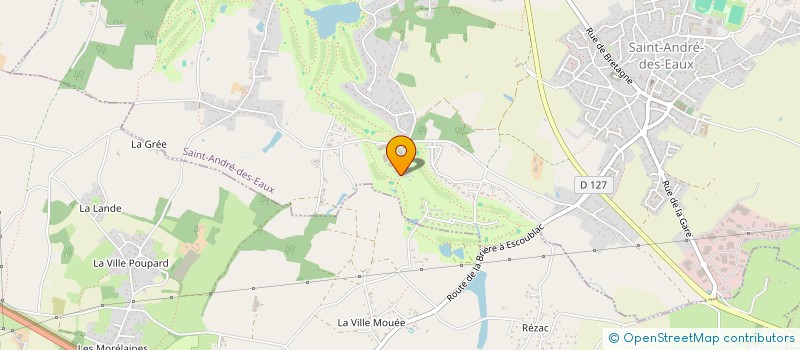 localisation de l'entreprise SCI DE LA CHAUVINIERE  SAINT-ANDRE-DES-EAUX