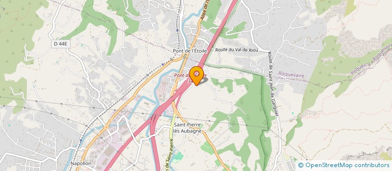 localisation de l'entreprise SCI DE LA CHENERAIE à AUBAGNE