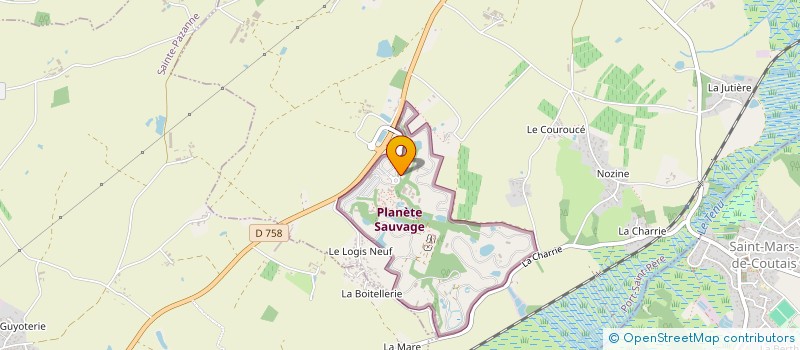 localisation de l'entreprise SCI DE LA CHEVALERIE  PORT-SAINT-PERE