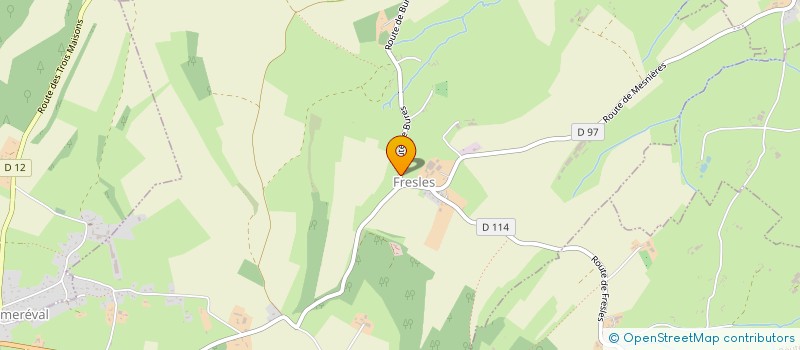 localisation de l'entreprise SCI DE LA CHEVALERIE  FRESLES