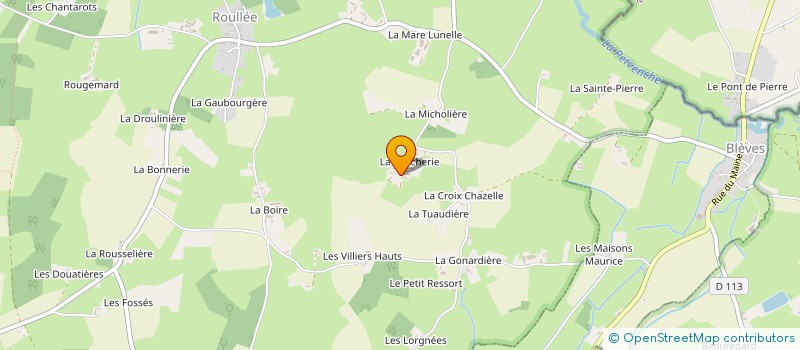 localisation de l'entreprise SCI DE LA CHEVALLERIE à YVES
