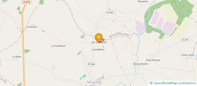 localisation de l'entreprise SCI DE LA CHEVECHE à AZAT-LE-RIS