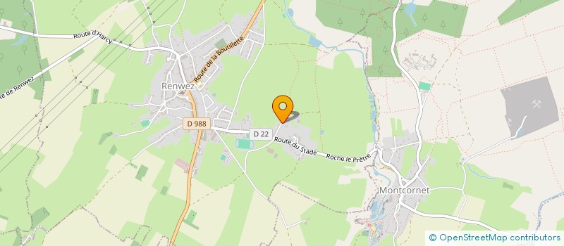 localisation de l'entreprise SCI DE LA CHEVRE D'OR  RENWEZ