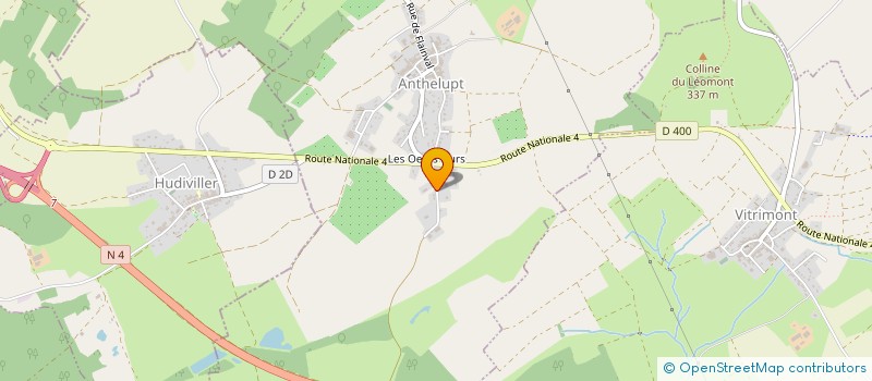 localisation de l'entreprise SCI DE LA CHEVRE HAIE  ANTHELUPT