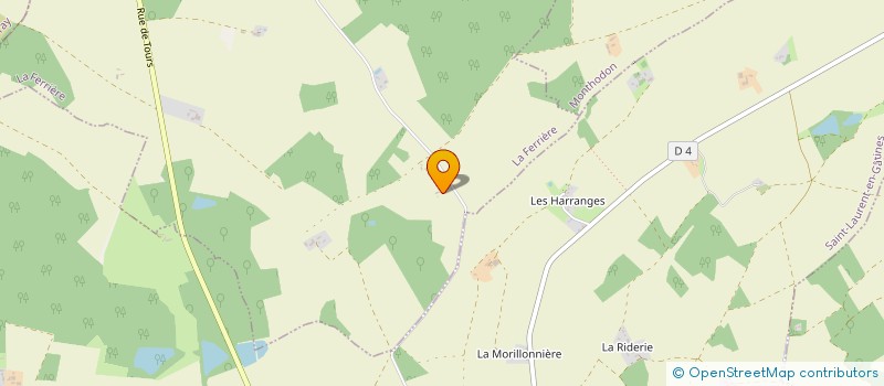 localisation de l'entreprise SCI DE LA CHOTARDERIE à LA FERRIERE