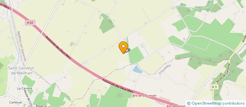 localisation de l'entreprise SCI DE LA CHOUETTE  MEILHAN SUR GARONNE