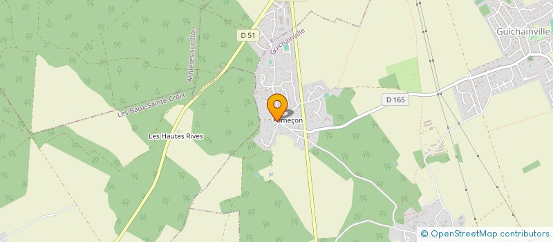 localisation de l'entreprise SCI DE LA CIDRERIE  GROSSUVRE