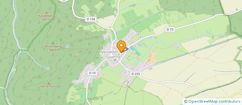 localisation de l'entreprise SCI DE LA CIGOGNE  NEUWILLER-LES-SAVERNE