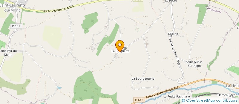 localisation de l'entreprise SCI DE LA CIRFONTAINE  CAMBREMER