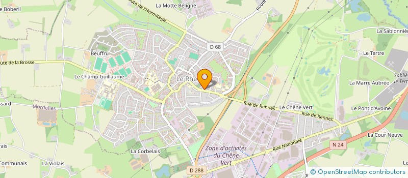 localisation de l'entreprise SCI DE LA CITE  ERQUY