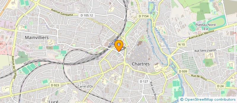 localisation de l'entreprise SCI DE LA CITE à CHARTRES