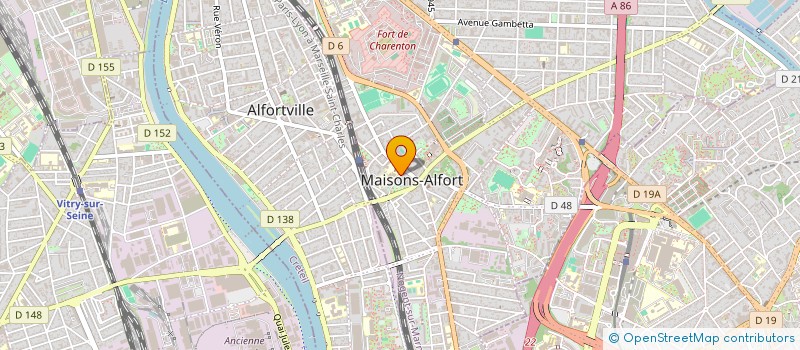 localisation de l'entreprise SCI DE LA CITE à MAISONS-ALFORT