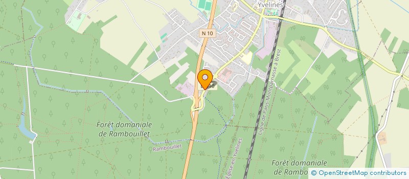 localisation de l'entreprise SCI DE LA CITE  LE PERRAY-EN-YVELINES