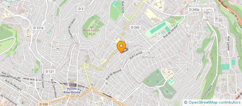 localisation de l'entreprise SCI DE LA CIVETTE à ROUEN