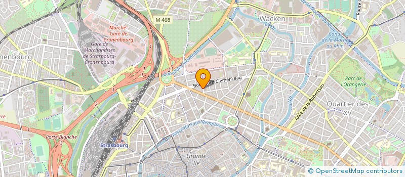 localisation de l'entreprise SCI DE LA CLAUSE à STRASBOURG