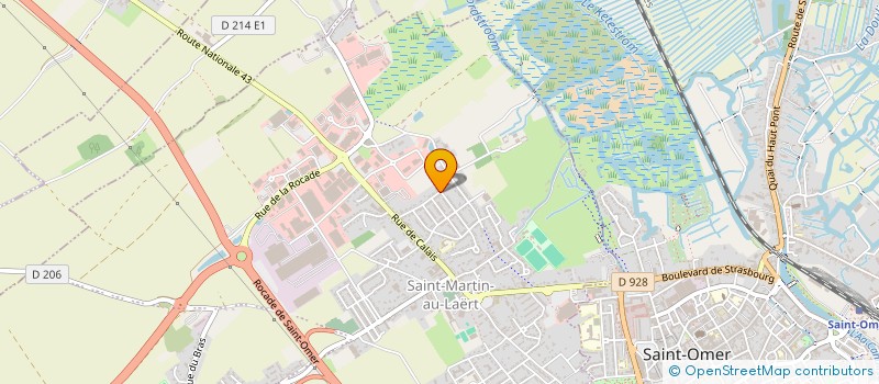 localisation de l'entreprise SCI DE LA CLE DES CHAMPS  SALPERWICK