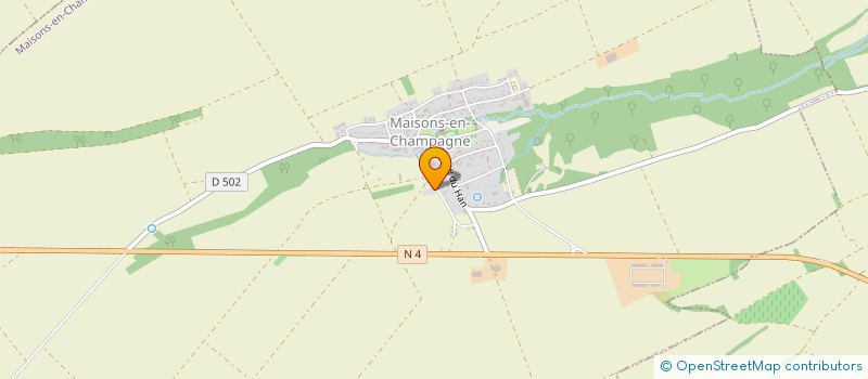 localisation de l'entreprise SCI DE LA CLE DES VIGNES  MAISONS-EN-CHAMPAGNE