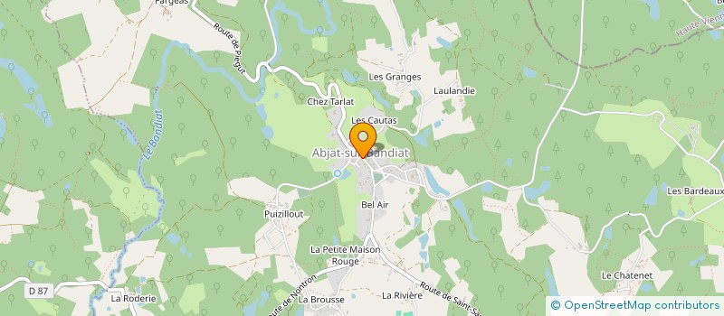 localisation de l'entreprise SCI DE LA CLIDE  JAVERLHAC-LA-CHAPELLE-ST-ROBERT