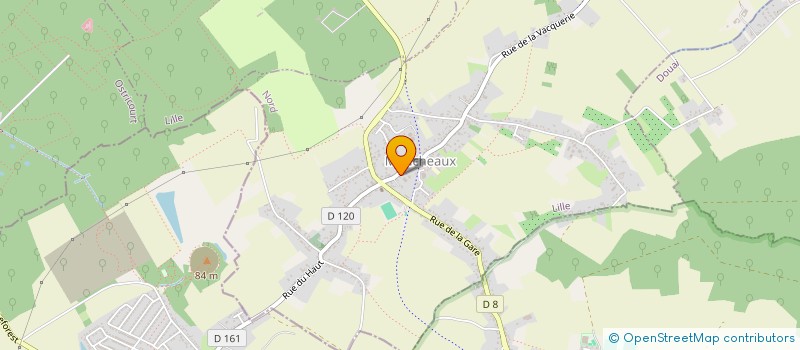 localisation de l'entreprise SCI DE LA CLORIERE à MONCHEAUX