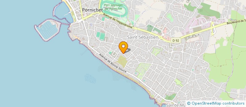 localisation de l'entreprise SCI DE LA CLOSERIE à PORNICHET