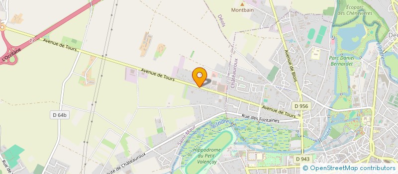 localisation de l'entreprise SCI DE LA CLOSERIE à SAINT-MAUR
