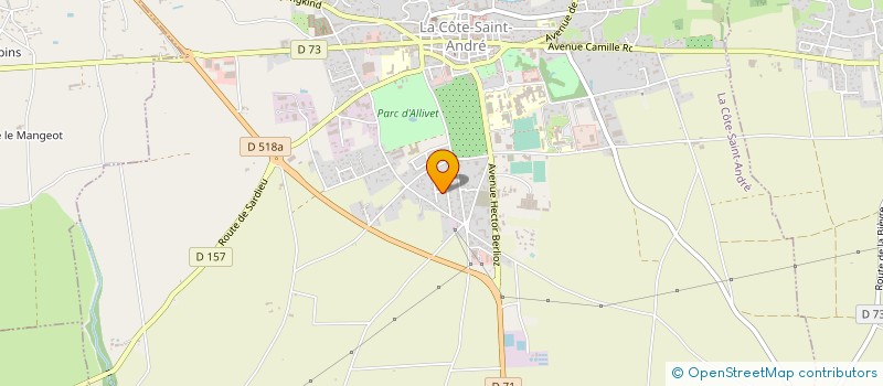 localisation de l'entreprise SCI DE LA CLOSERIE  MARCILLOLES